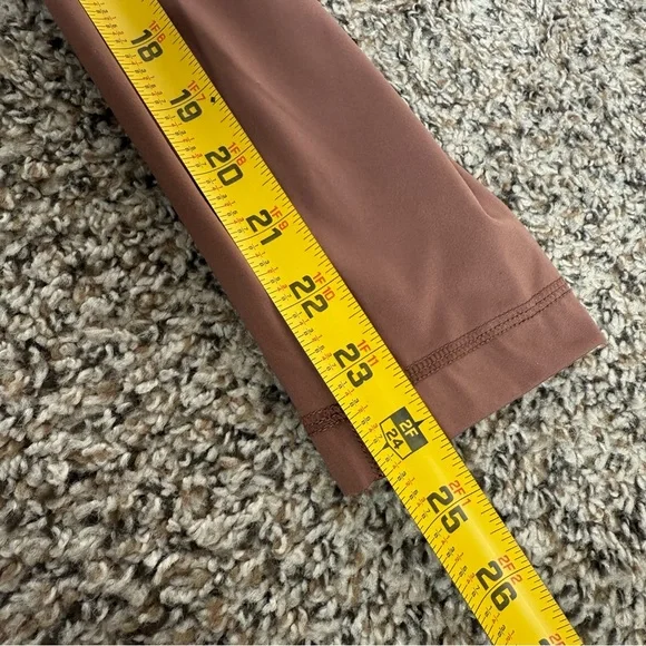 Yogalicious Lux High Waist Dusty Rose Athletic Leggings Womens Active Pants M - Picture 8 of 10